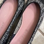 Rothy's round Flats Black White Tweed Knit Comfort Women's Shoes Size 8.5 Photo 4