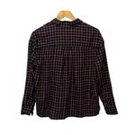 Madewell  Long Sleeve XS Flannel Westlake Shirt In Stoppard Plaid Oversized Photo 7
