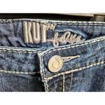 Kut From The Kloth KUT from the Kloth Denim Capri Jeans Embroidered Pockets Blue Women's Size 8 Photo 1