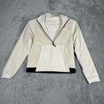 The North Face ‎ Jacket Womens Small Cream Shelbe Raschel Reversible Pullover Photo 2