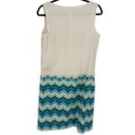 Ann Taylor  Wave Print Sleeveless Shift Dress Size‎ 6 Career Office Photo 3