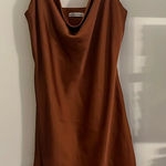 Hollister  brown slip dress size L Photo 0