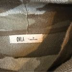 Anthropologie  OVLA Camo Cowl Neck Tunic  Sweatshirt Women’s Size Medium Photo 5