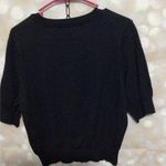 Apt. 9  Size Large Black Rhinestone Front SS Cardigan Photo 10