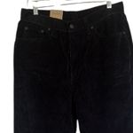 Levi's NWT Jeans Women's 31x30 High-Waisted Mom Corduroy Black Straight Photo 4