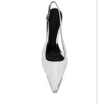retrofete Cindy Slingback High Heels in Silver 39.5 with Box Womens High Pumps Size 8.5 Photo 4