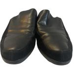 Maje  Black Leather Slip On Mules Photo 5