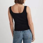 Madewell rib squareneck sweater tank Photo 1