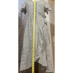 Maggie Short Sleeve V Neck Flowy Animal Print Wrap Maxi Women’s Small NWT Photo 4