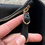 ETIENNE AIGNER BLACK LEATHER LARGE HOBO BAG Photo 7