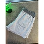 Nine West Active Women's XL Quilted Knit Panel Shorts Multicolor Casual White Photo 5