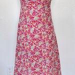 EXPRESS Vintage 90s Y2K Sleeveless Red Paisley Midi Dress Photo 0