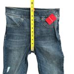 Spanx NEW  Distressed Pull On Skinny Jeans Medium Wash Raw Hem Size Small  $128 Photo 5