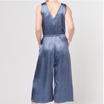 Anthropologie TINA + JO x | Tab Top Satin Jumpsuit Photo 8