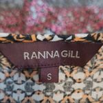 Anthropologie  RANNA GILL CROCHET TRIM BOLD BOHO PRINTED LONG LINE TANK TOP SMALL Photo 9