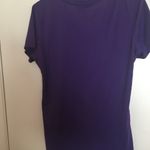 Nike Dri-fit purple shirt with  swoosh on the front size Large Photo 1