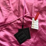 Mac Duggal IEENA FOR  One Shoulder Bishop Sleeve Trumpet Gown In Candy Pink Photo 4