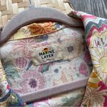 Marine layer ‎ Lucy resort wear top groovy printed button front shirt dress Photo 2