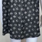 Torrid  Square Neck Tulip Sleeve Black and White Ditzy Floral Print Photo 9