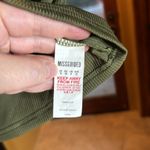 Missguided NWT  Olive Green Ribbed Zipper Crop Top Size 6 Photo 6