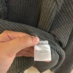 Jane and Delancey  Gray Sweater Long Sleeve Too w/buttons Photo 5