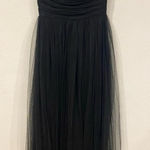 Joanna August  Black Tulle Gown Size 4 EUC Photo 0