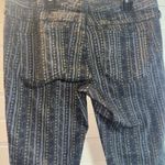Free People Black and Gray Patterned Jeans Photo 2