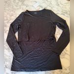 Quince NWT Women's Black Nursing Long Sleeve Top Sz S 👶 Photo 1