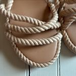Aerie Rope Sandals Tan Size 8 Photo 3