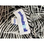 Swimsuits For All Black Beaded Long Sleeve Mini Tunic Swim Cover Photo 4