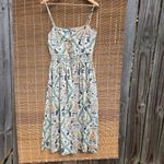 NWT RHODE Katrina Plumeria Golden Cotton Midi Photo 12