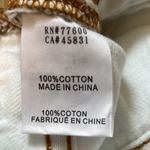 Free People • Sandrine Rose Hi Rise Wide Leg Jeans Size 27 White Photo 6