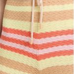 Scotch & Soda  NEW Orange Yellow Pink Stripe Flare Knit Crochet Pants - XL Photo 6
