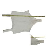 Reiss Laurie Squareneck Jersey Bodysuit - White - Medium Photo 2