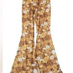Princess Polly Retro Floral Flare Bell Bottom Pants Photo 1