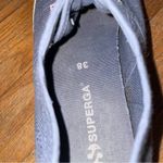 Superga  2750 Cotu Classic Low Top Lace Up Indigo Sneakers for Women Size 38 Photo 2