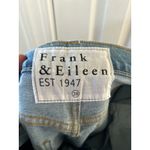 Frank & Eileen  Monaghan Cropped Raw Hem 90s Light Blue Jeans Photo 4
