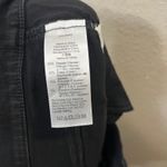 Madewell Roadtripper Biker Shorts Black Denim Raw Hem Size 32 Photo 6