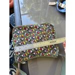 Disney Mickey Mouse Crossbody Shoulder Bag Green Cartoon Adjustable Strap EUC Photo 2