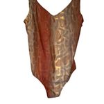 Zingara Sienna Collection Tropical Print One Piece Swimsuit, Sz 10 Photo 4