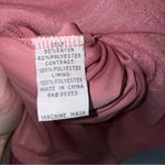 NEW J Gee 3X Boho Dress Midi Pink Eyelet Crochet Gauzy Bell Sleeve Photo 5