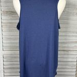 Grayson Threads  Lattice Trim Tank Top Anchor Print Blue/White-XXL Photo 2