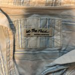 We The Free Free People Kelia Stripe Trapeze Shirt Size Large Photo 10