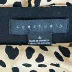 Sanctuary Flowy Midi Skirt Womens S Tan Black Cheetah Print Y2K Boho Indie 90s Photo 4