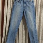 Edwin Cai Classic Straight Leg Denim Jeans in Blue Shield Photo 0