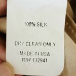 Amanda Uprichard rare champagne colored silk halter Samba low back dress. Size L Photo 4