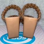 Soda  Found Camel Brown Braided Strap Heel Sandals 8.5 New NIB Photo 7