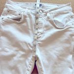 AGOLDE  ankle skinny distressed jeans, white, size 26 Photo 8