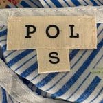 POL  Blue Striped Floral‎ Dress Size Small NWOT Photo 2