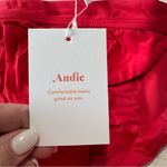 ANDIE Swim the Banded Cheeky Bikini Bottom NWT size XL Cherry Red Swimsuit Photo 4